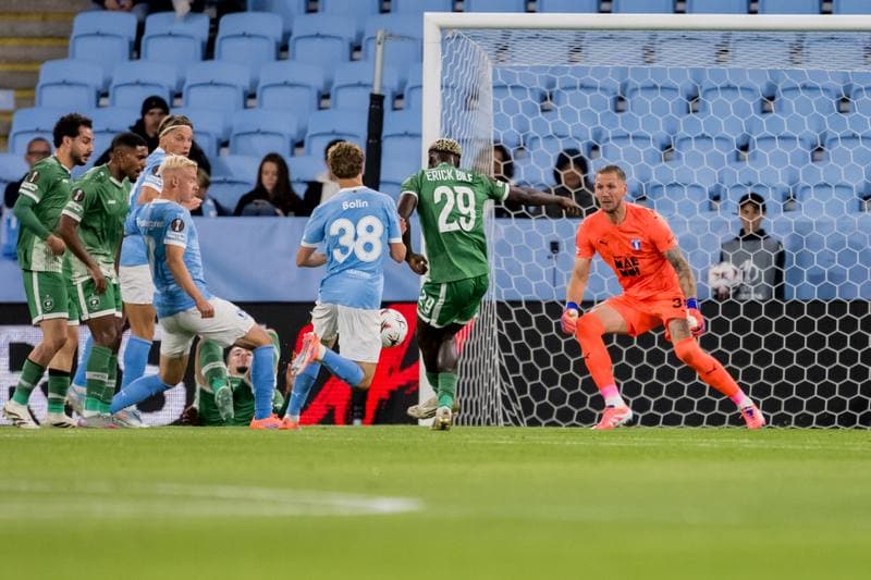 Football. UEFA Europa League. MalmA FF - Ludogorets. 24.09.2025