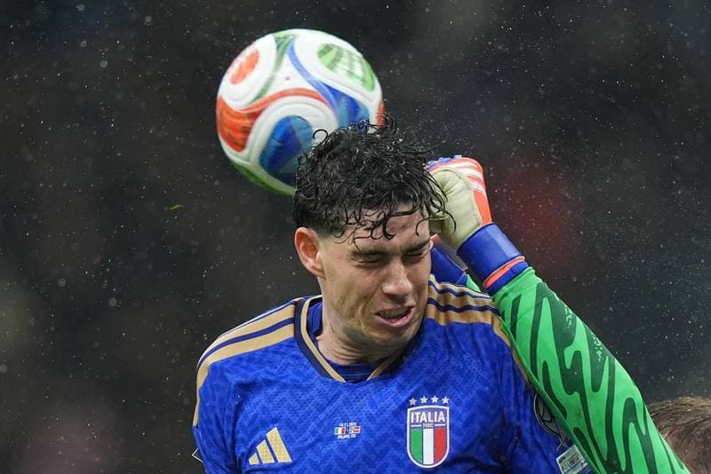 Football. FIFA World Cup Qualifiers. Italy - Norway. 16.11.2025