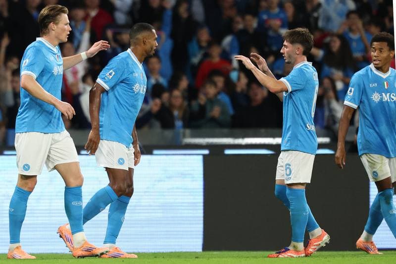 Football. Serie A. SSC Napoli - FC Internazionale. 25.10.2025