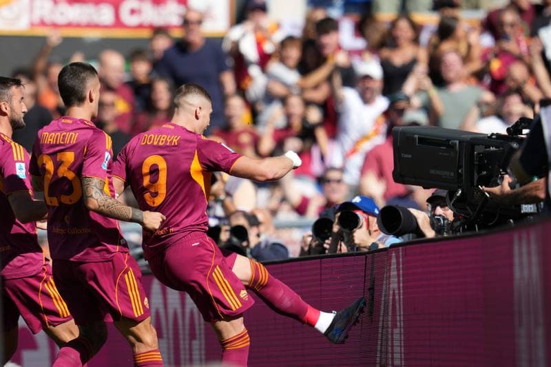 Football. Serie A. AS Roma - Hellas Verona. 28.09.2025