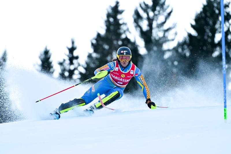 Alpine Skiing. Audi FIS World Cup. Women's Slalom. 04.01.2026