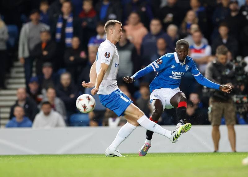 Football. UEFA Europa League. Rangers - KRC Genk. 25.09.2025