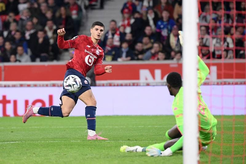 Football. Ligue 1 McDonald's. LOSC Lille - FC Metz. 26.10.2025