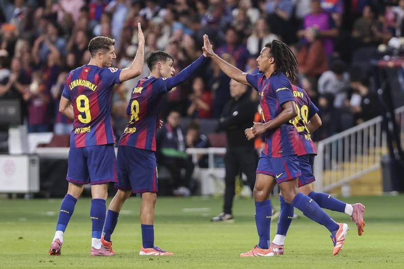Football. La Liga. Barcelona - Real Sociedad. 28.09.2025