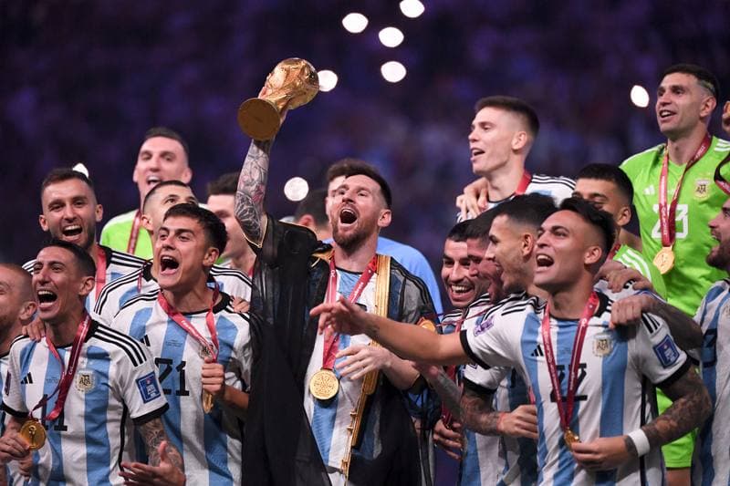 Football. FIFA World Cup. Argentina - France. 18.12.2022