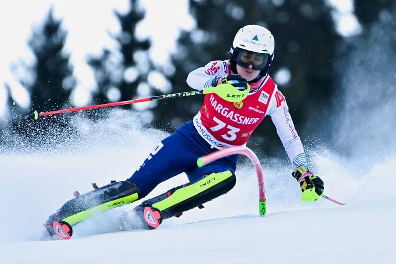 Alpine Skiing. Audi FIS World Cup. Women's Slalom. 04.01.2026