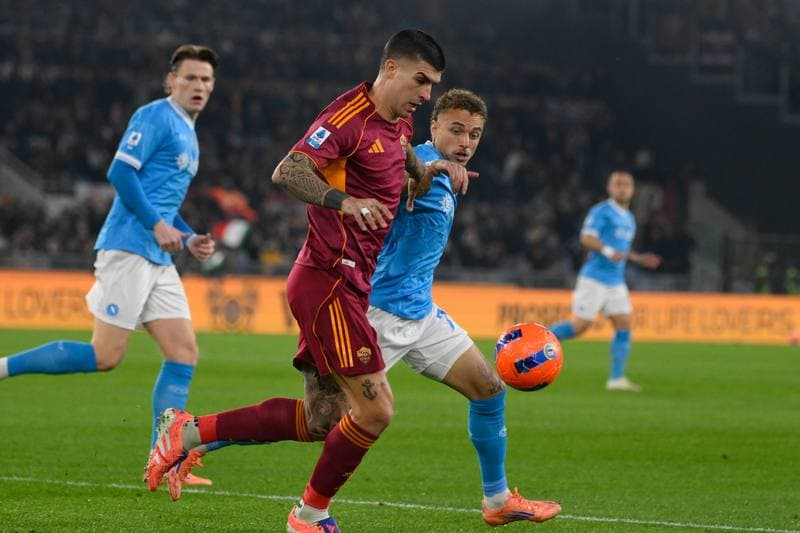 Football. Serie A. AS Roma - SSC Napoli. 30.11.2025