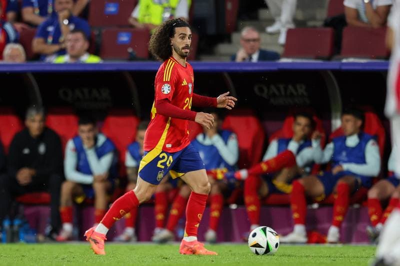 Football. UEFA EURO 2024. Spain - Georgia. 30.06.2024