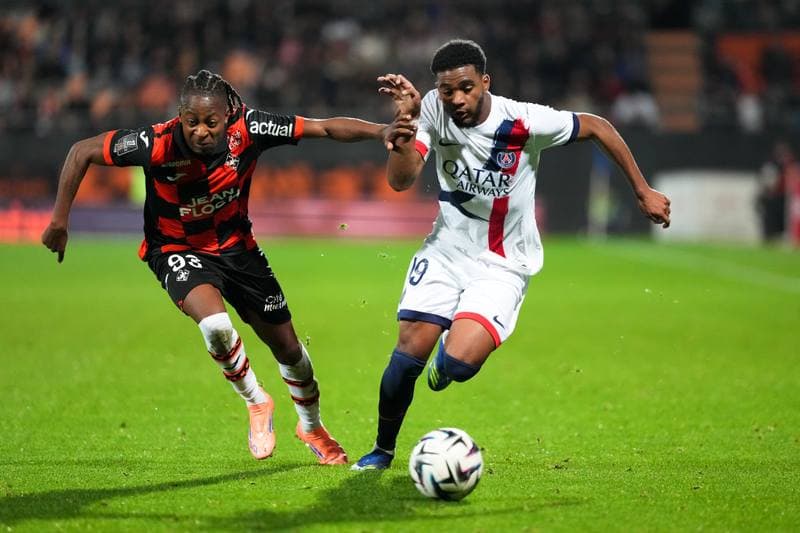 Football. Ligue 1. FC Lorient - Paris Saint-Germain. 29.10.2025