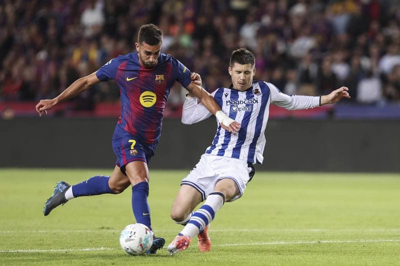 Football. La Liga. Barcelona - Real Sociedad. 28.09.2025
