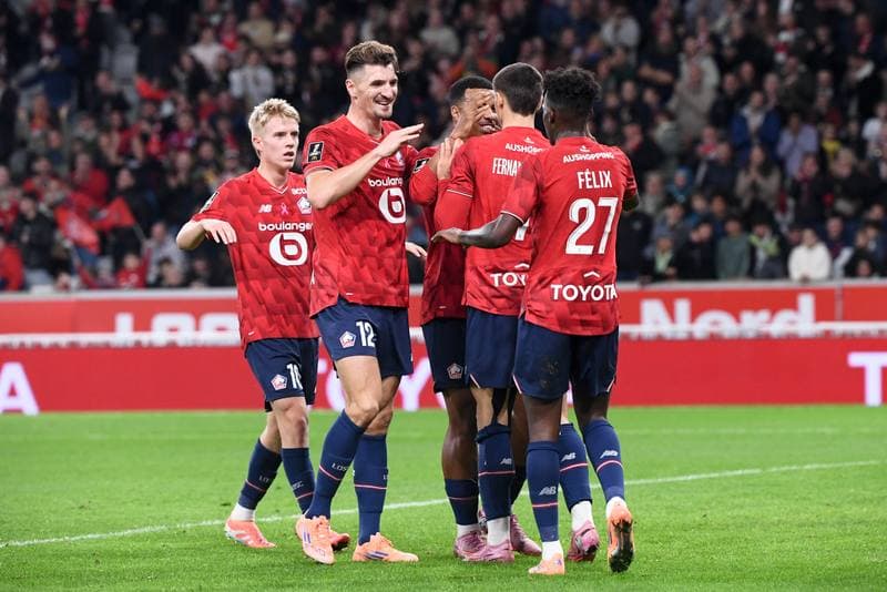 Football. Ligue 1 McDonald's. LOSC Lille - FC Metz. 26.10.2025