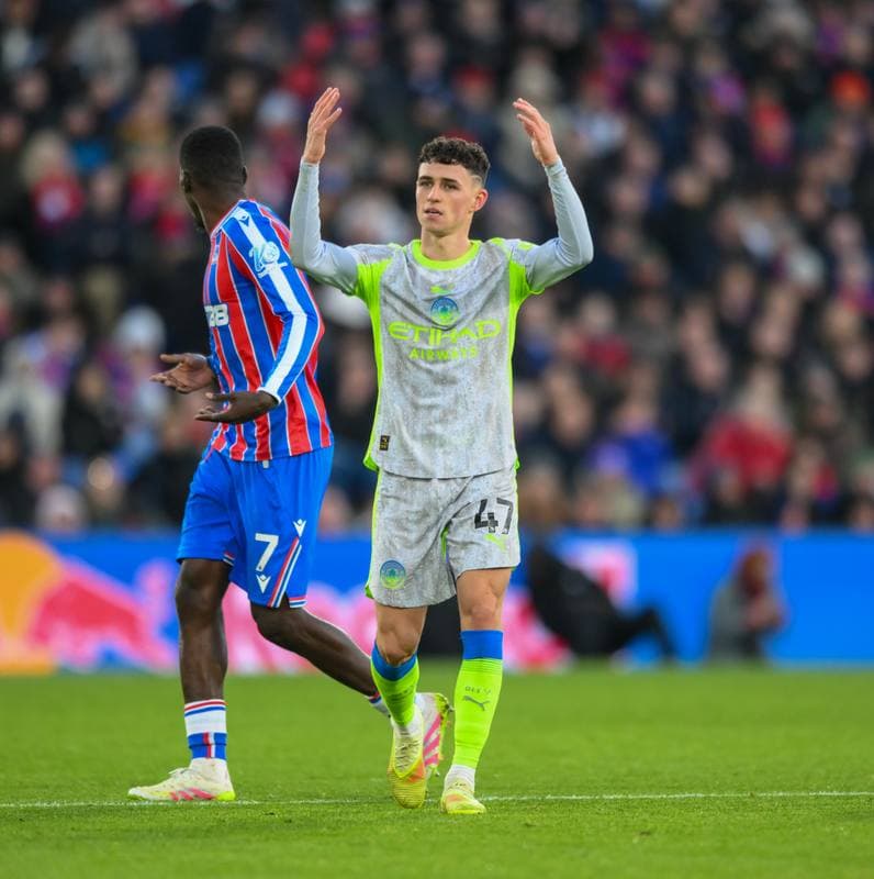 Football. Premier League. Crystal Palace - Manchester City. 14.12.2025