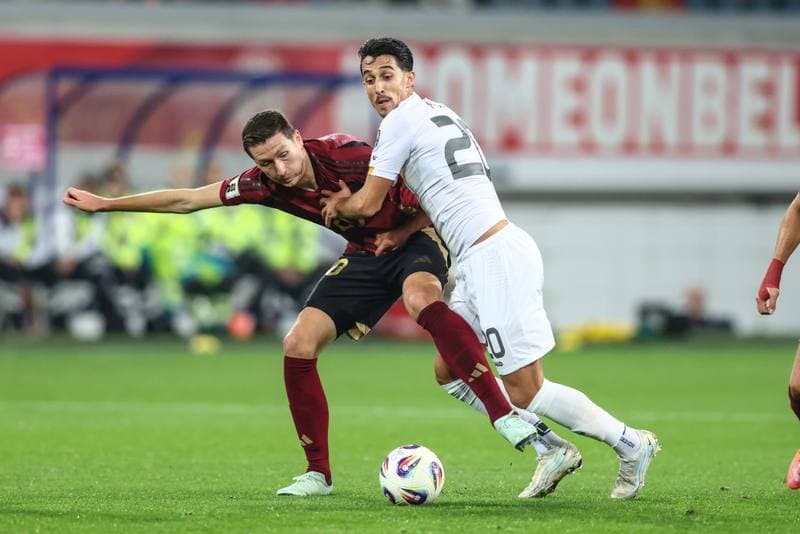 Football. FIFA World Cup Qualifiers. Belgium - North Macedonia. 10.10.2025