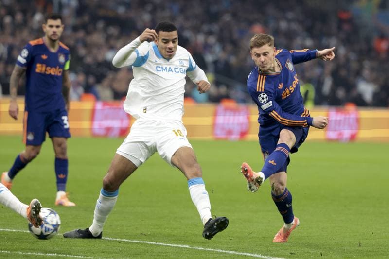 Football. UEFA Champions League. Olympique de Marseille - Newcastle United. 25.11.2025