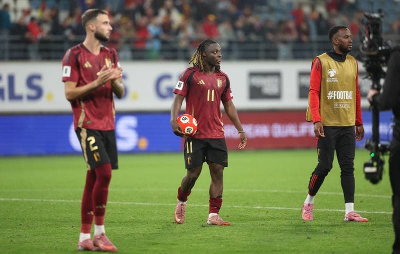 Football. FIFA World Cup Qualifiers. Belgium - North Macedonia. 10.10.2025