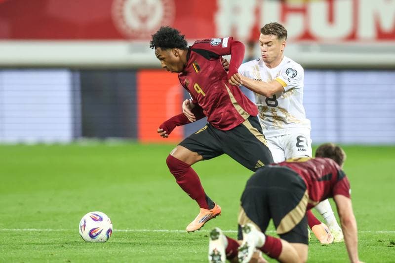Football. FIFA World Cup Qualifiers. Belgium - North Macedonia. 10.10.2025