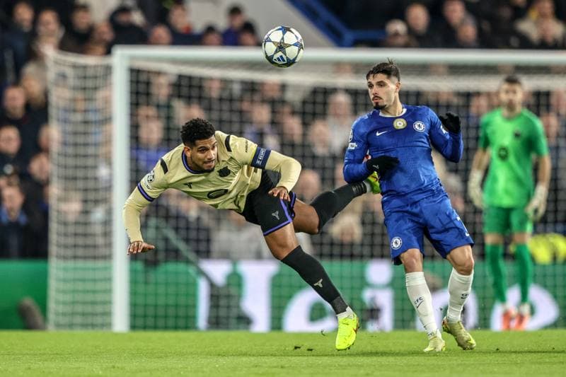 Football. UEFA Champions League. Chelsea - Barcelona. 25.11.2025