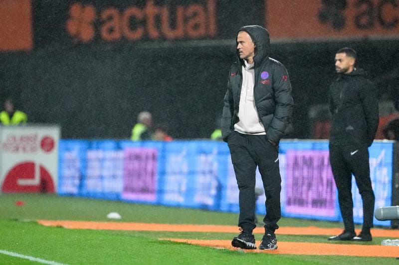 Football. Ligue 1. FC Lorient - Paris Saint-Germain. 29.10.2025