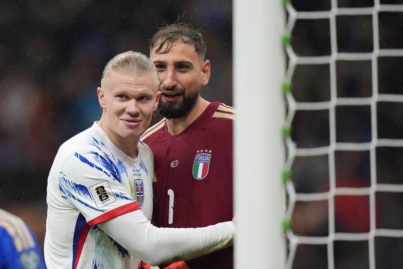 Football. FIFA World Cup Qualifiers. Italy - Norway. 16.11.2025