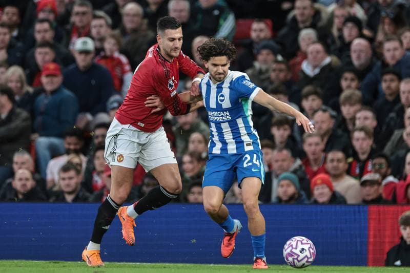 Football. Premier League. Manchester United - Brighton & Hove Albion. 25.10.2025