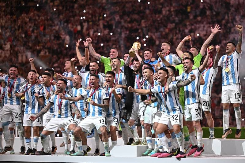 Football. FIFA World Cup. Argentina - France. 18.12.2022