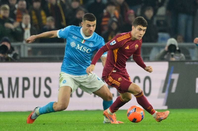 Football. Serie A. AS Roma - SSC Napoli. 30.11.2025
