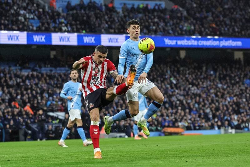 Football. Premier League. Manchester City - Sunderland. 06.12.2025