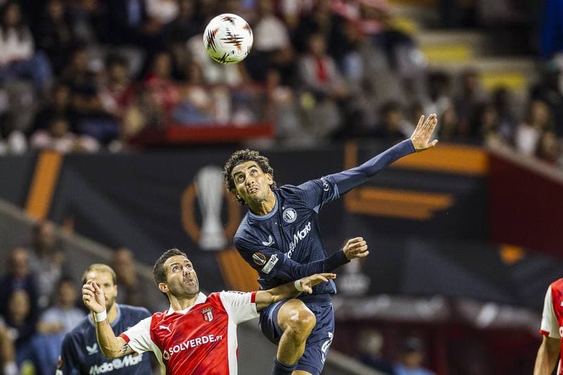 Football. UEFA Europa League. Braga - Feyenoord. 24.09.2025