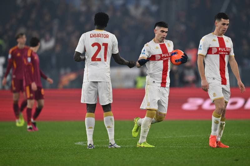 Football. Serie A. AS Roma - Genoa CFC. 29.12.2025