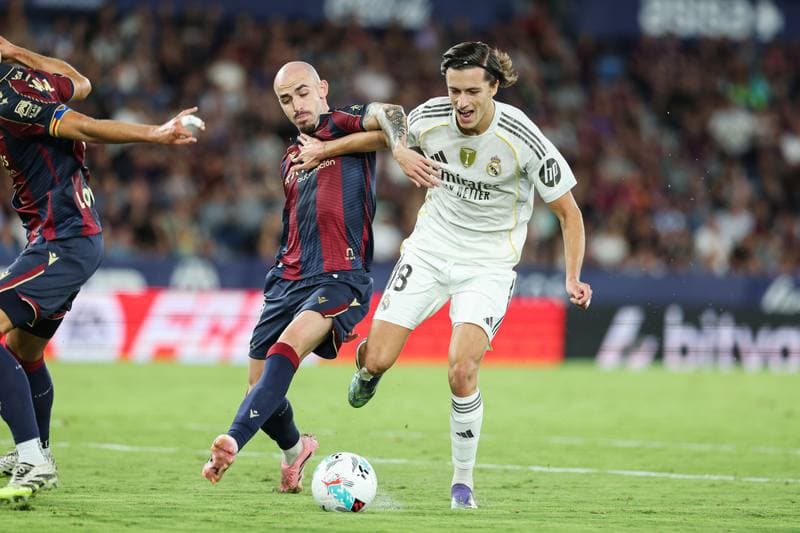 Football. La Liga. Levante - Real Madrid. 23.09.2025