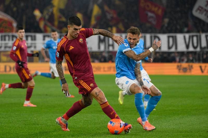 Football. Serie A. AS Roma - SSC Napoli. 30.11.2025