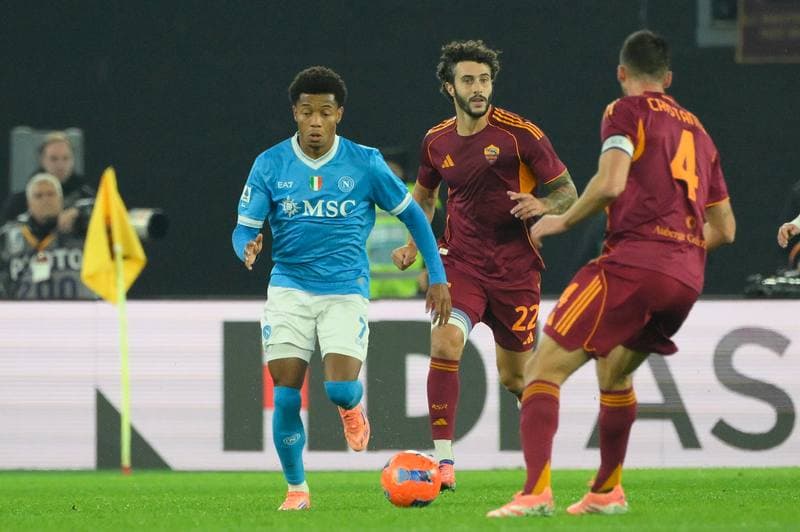 Football. Serie A. AS Roma - SSC Napoli. 30.11.2025
