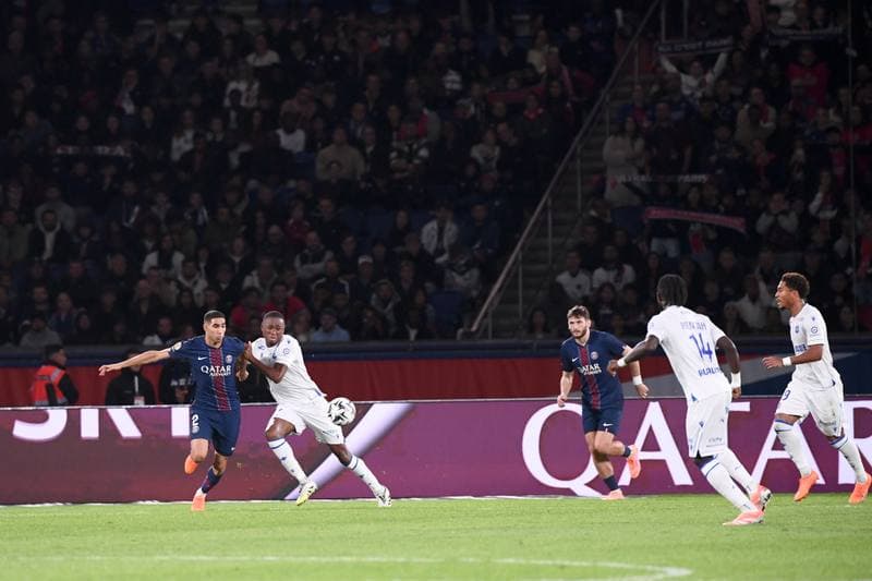 Football. Ligue 1. Paris Saint-Germain - AJ Auxerre. 27.09.2025