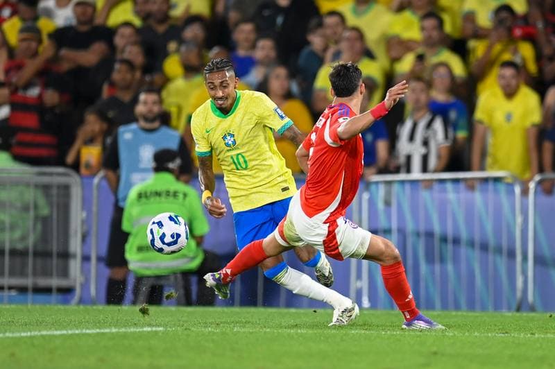 Football. FIFA World Cup Qualifiers. Brazil - Chile. 04.09.2025