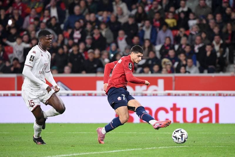 Football. Ligue 1 McDonald's. LOSC Lille - FC Metz. 26.10.2025
