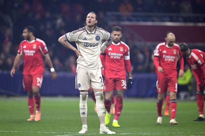 Football. UEFA Champions League. AFC Ajax - SL Benfica. 25.11.2025