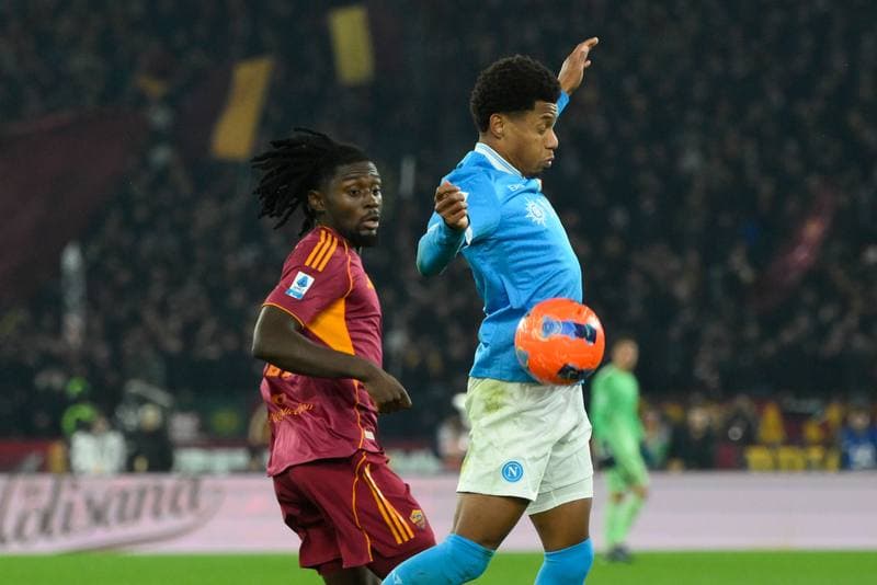 Football. Serie A. AS Roma - SSC Napoli. 30.11.2025