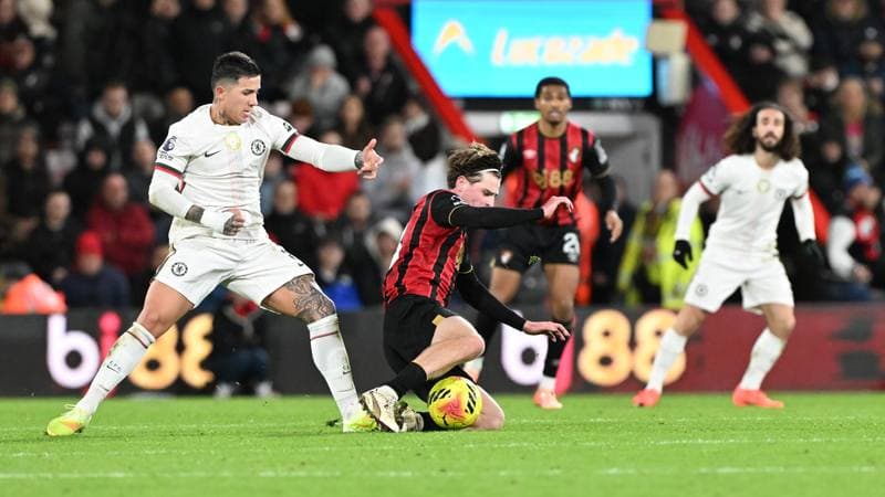 Football. Premier League. Bournemouth - Chelsea. 06.12.2025