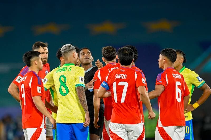 Football. FIFA World Cup Qualifiers. Brazil - Chile. 04.09.2025