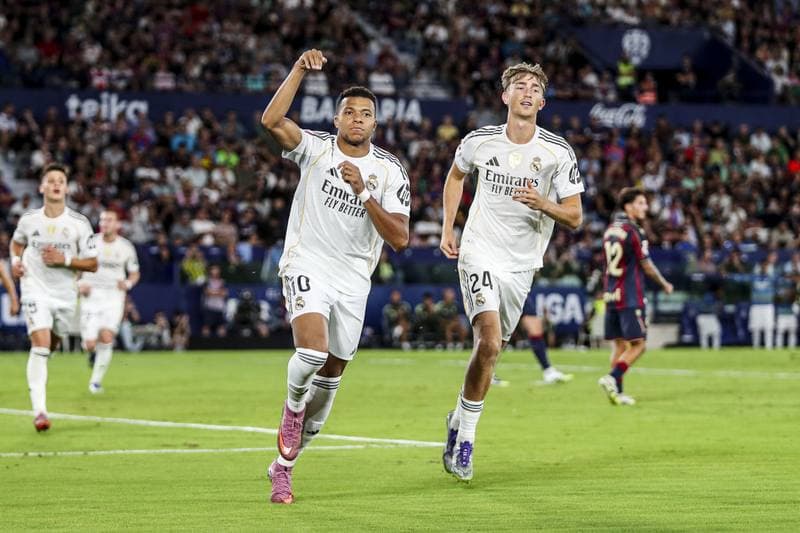 Football. La Liga. Levante - Real Madrid. 23.09.2025