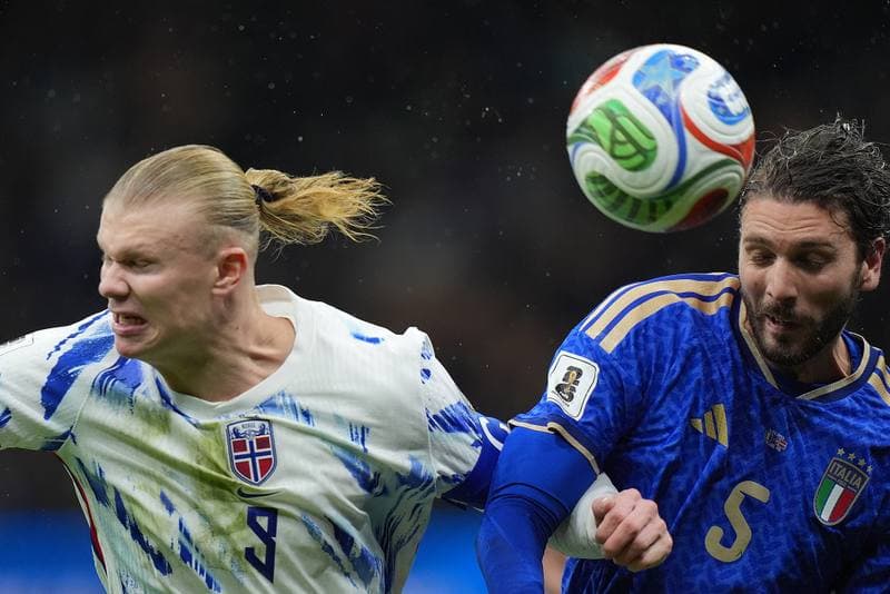 Football. FIFA World Cup Qualifiers. Italy - Norway. 16.11.2025