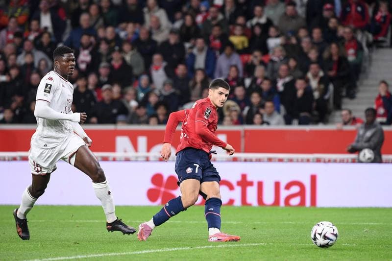 Football. Ligue 1 McDonald's. LOSC Lille - FC Metz. 26.10.2025