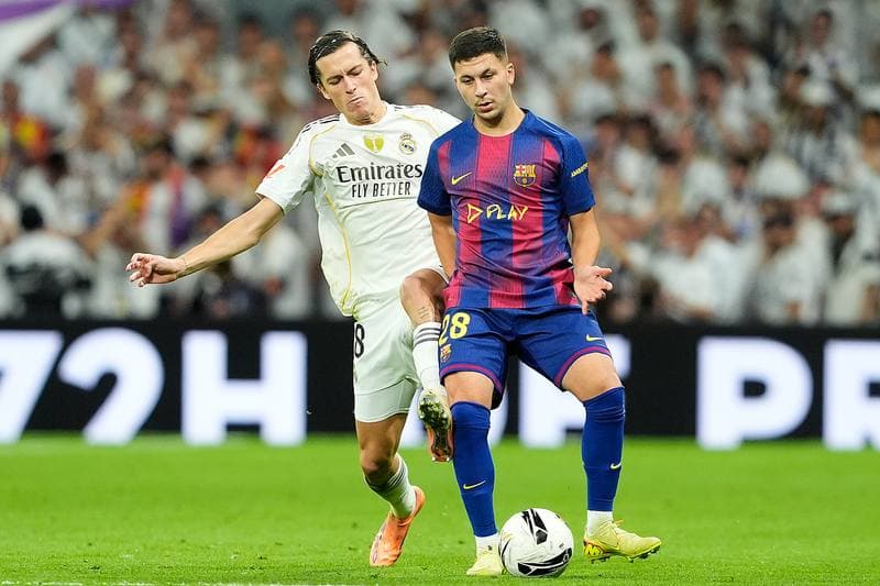 Football. La Liga. Real Madrid - FC Barcelona. 26.10.2025