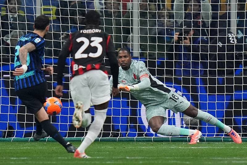 Football. Serie A. Inter - AC Milan. 23.11.2025