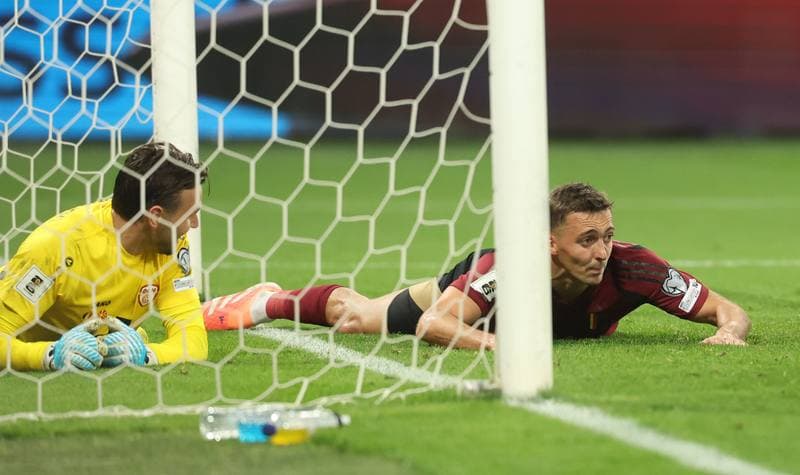 Football. FIFA World Cup Qualifiers. Belgium - North Macedonia. 10.10.2025