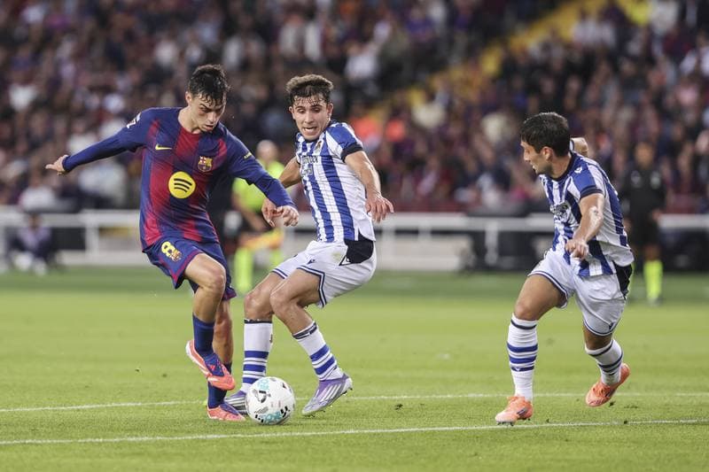 Football. La Liga. Barcelona - Real Sociedad. 28.09.2025
