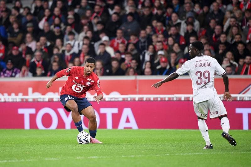Football. Ligue 1 McDonald's. LOSC Lille - FC Metz. 26.10.2025