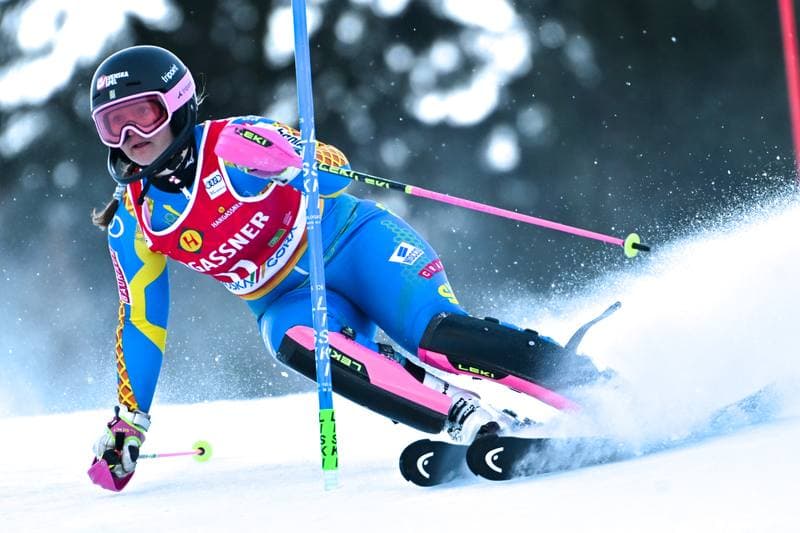 Alpine Skiing. Audi FIS World Cup. Women's Slalom. 04.01.2026