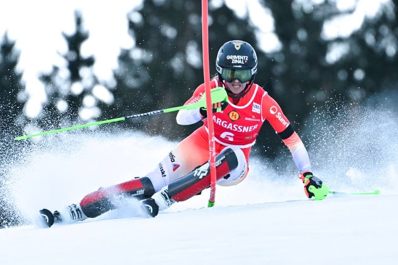 Alpine Skiing. Audi FIS World Cup. Women's Slalom. 04.01.2026