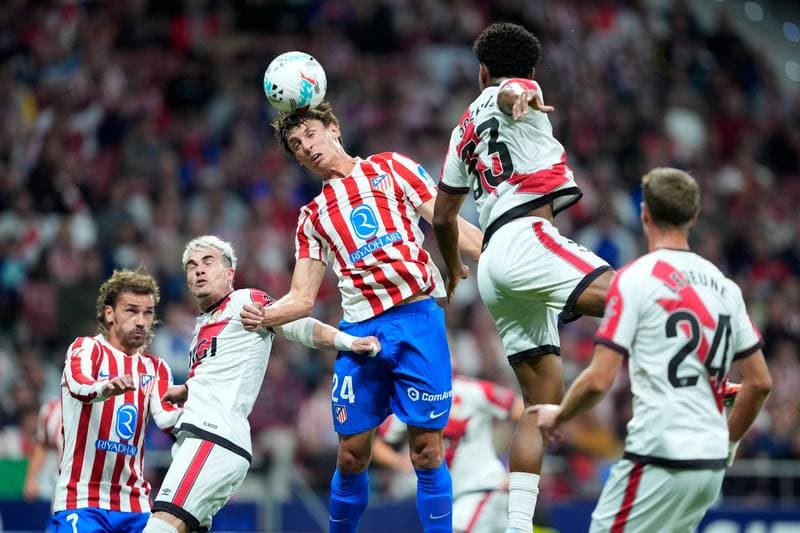 Football. La Liga. Atletico Madrid - Rayo Vallecano. 13.09.2025